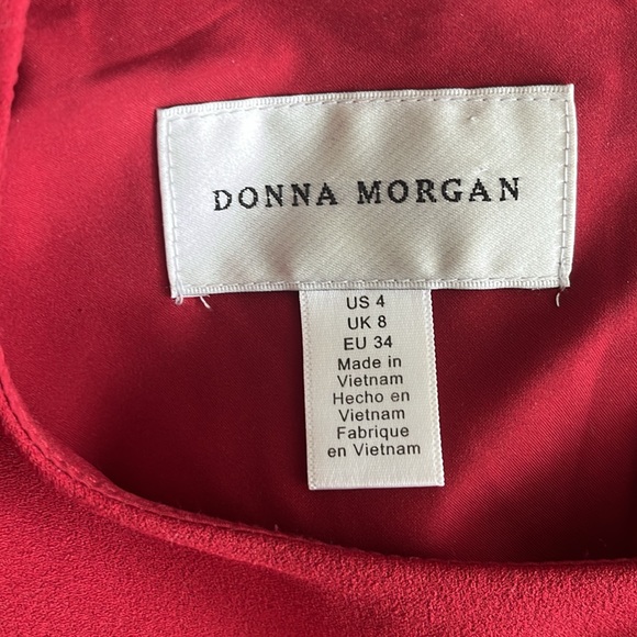 Donna Morgan Red Dress - Picture 4 of 5